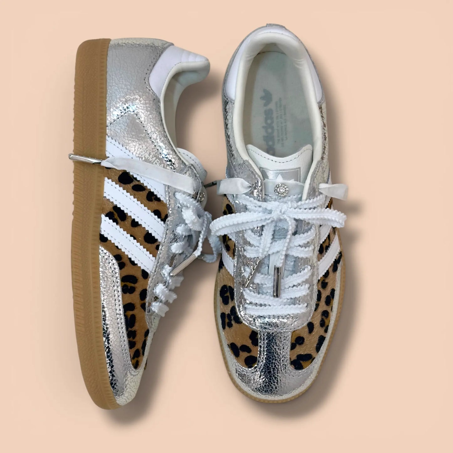 Adidas Samba Zilver Shoebella