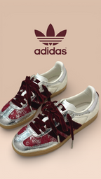 Adidas Samba Burgundy Velvet