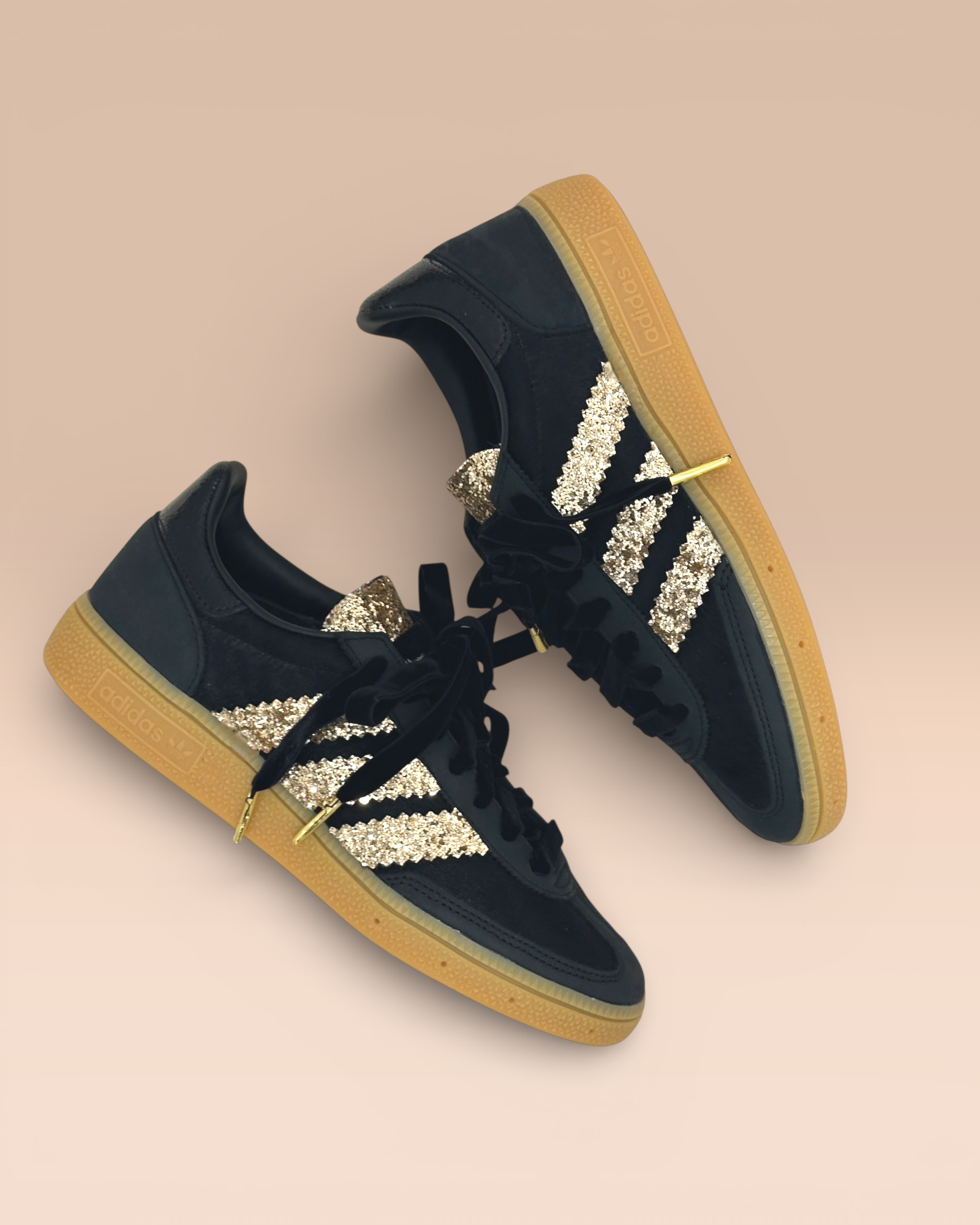 Adidas Spezial black gold Shoebella