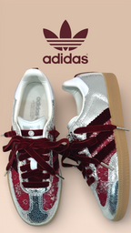 Adidas Samba Burgundy Velvet