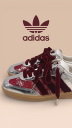 Adidas Samba Burgundy Velvet