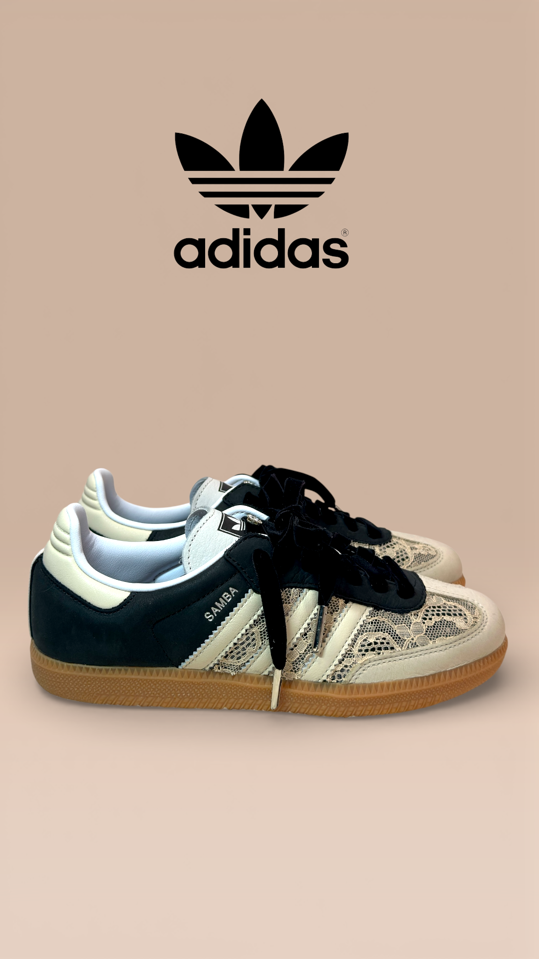 Adidas Samba black/beige