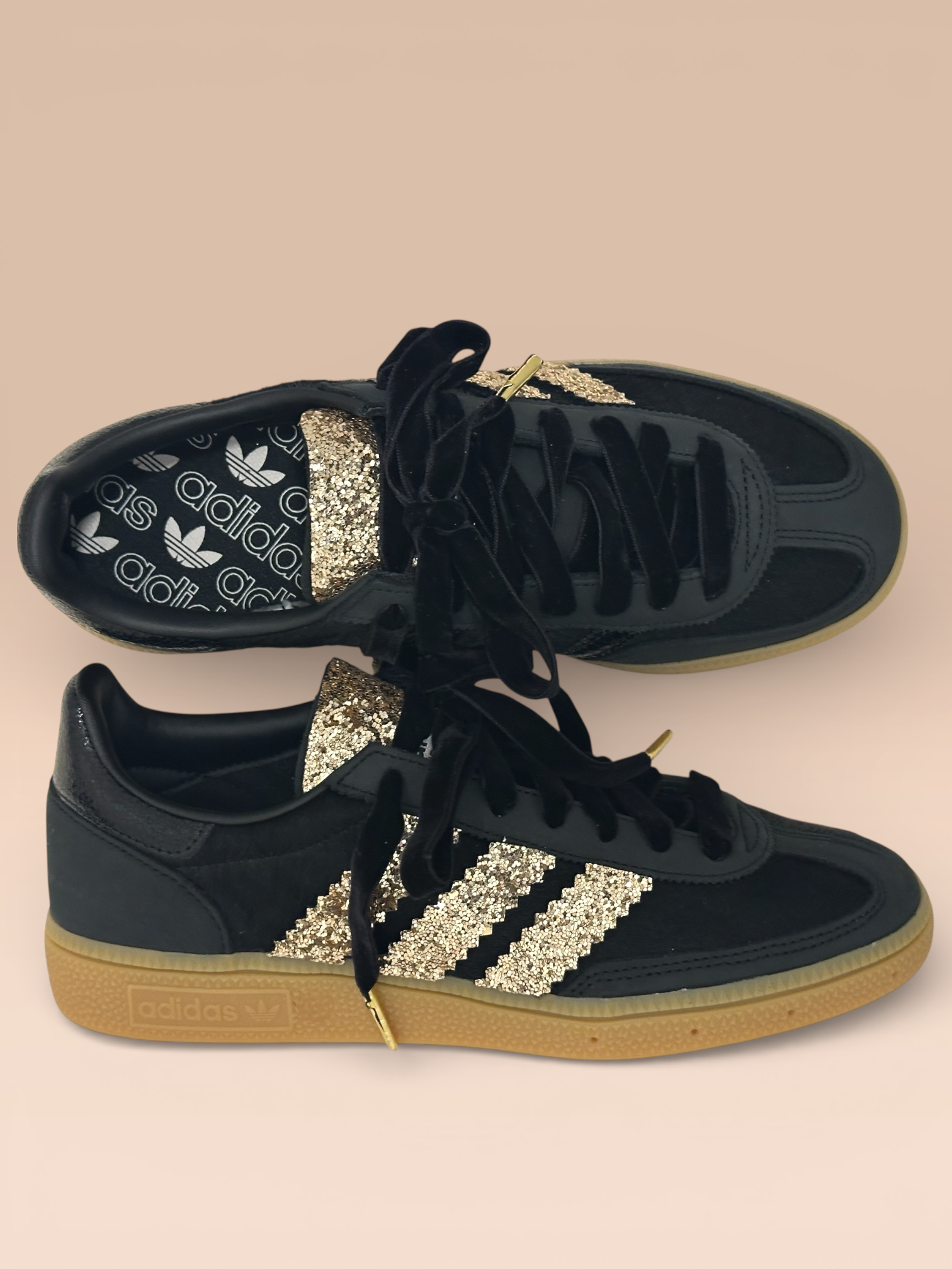 Adidas Spezial black gold