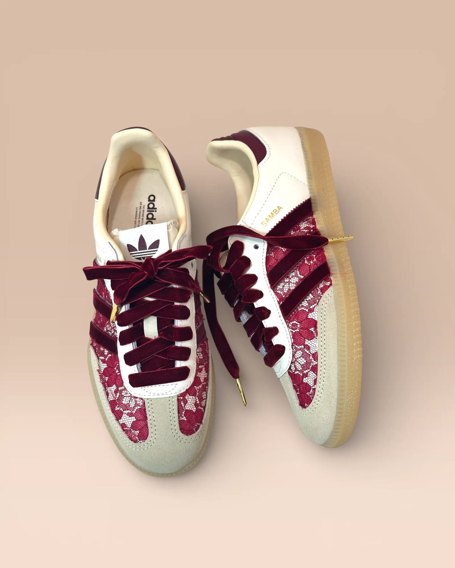 Adidas Samba Valentina Bordeaux Shoebella