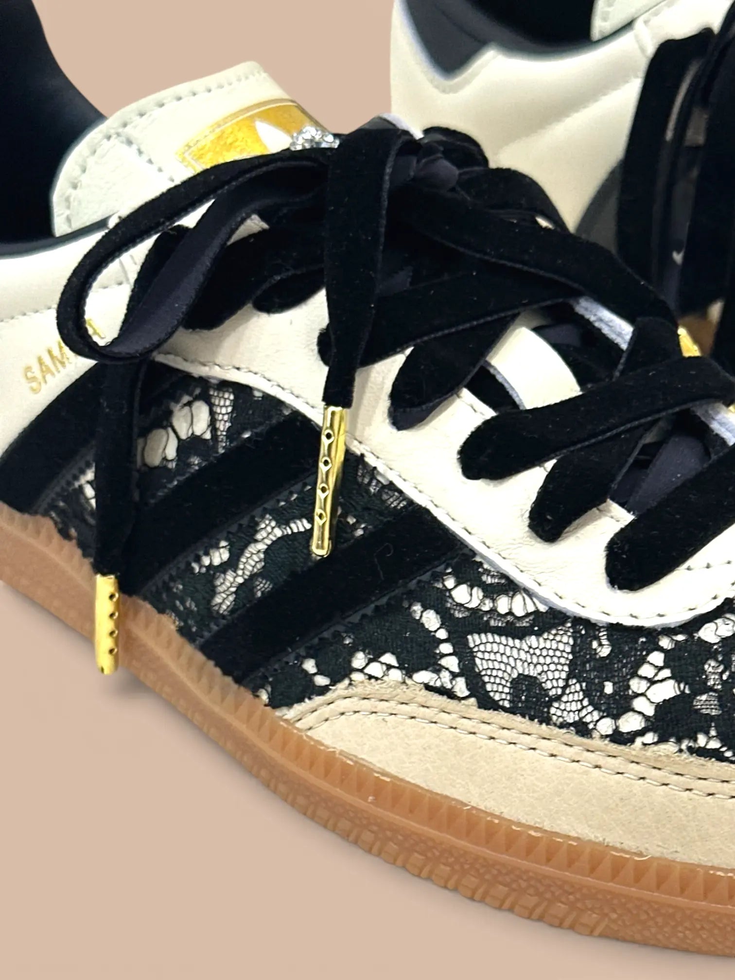 Adidas Samba black Velvet I Shoebella