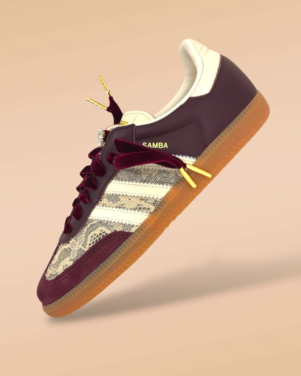 Adidas Samba burgundy Velvet I