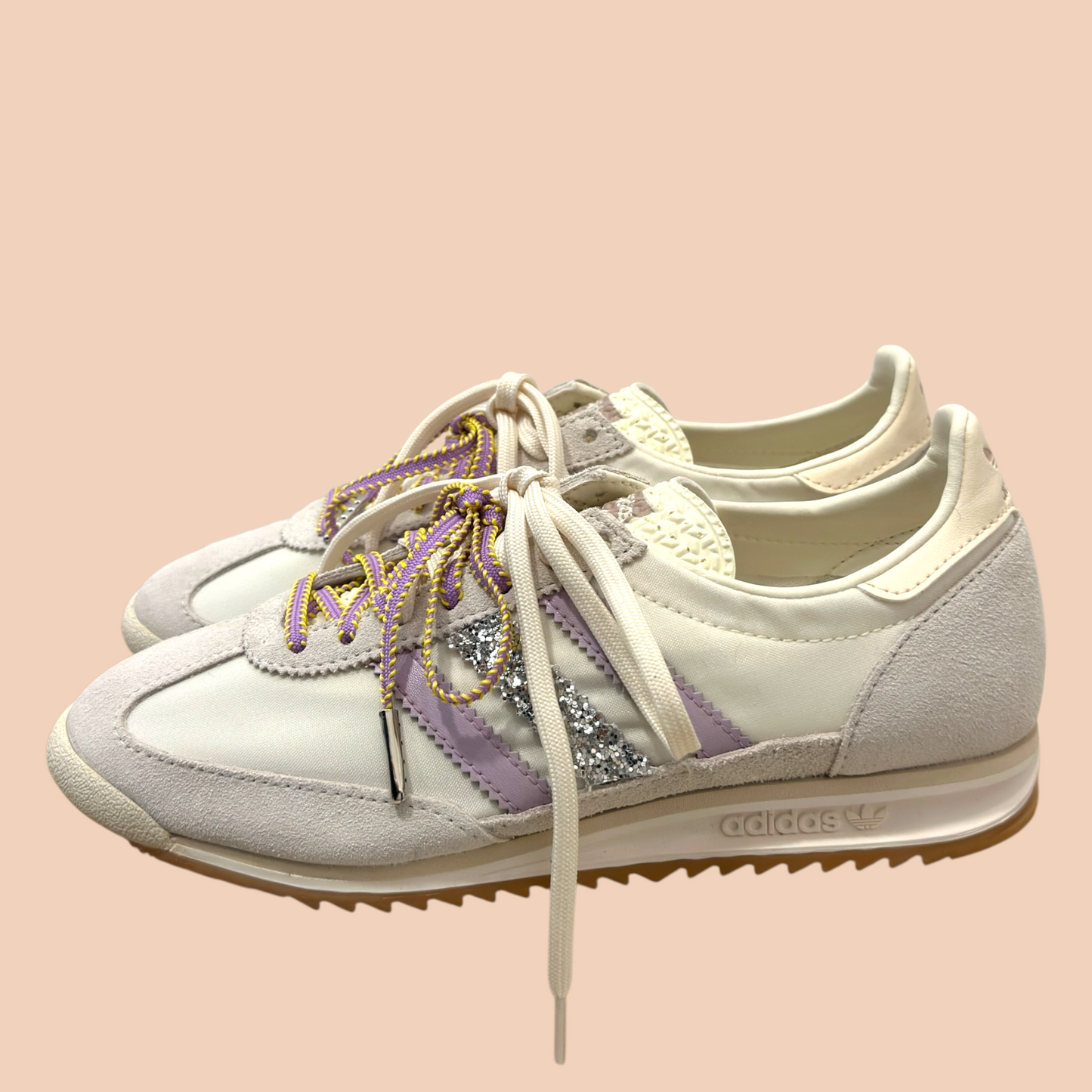 Adidas SL 72 RS – Cream/Lavender Shoebella