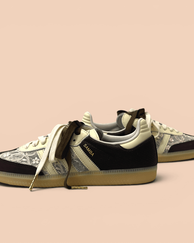 Adidas Samba Brown Velvet