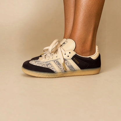 Adidas Samba Brown Velvet Shoebella