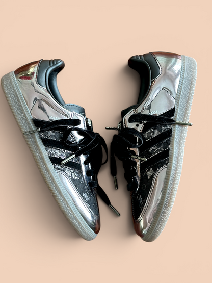 Adidas Samba black Velvet III Shoebella