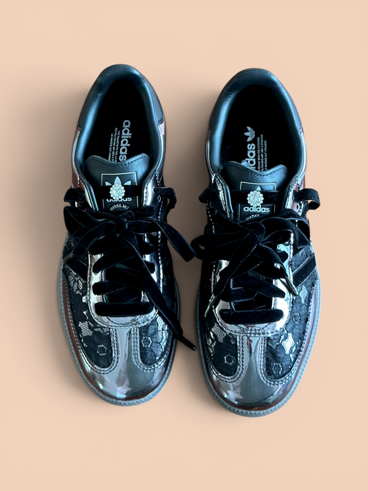 Adidas Samba black Velvet III Shoebella