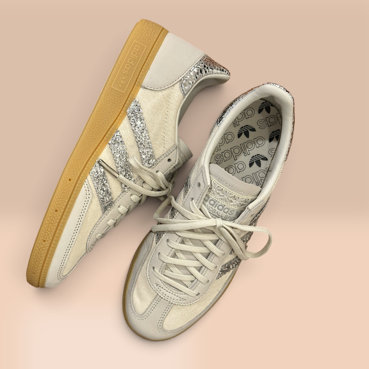 Adidas Spezial Silver Pearl Shoebella