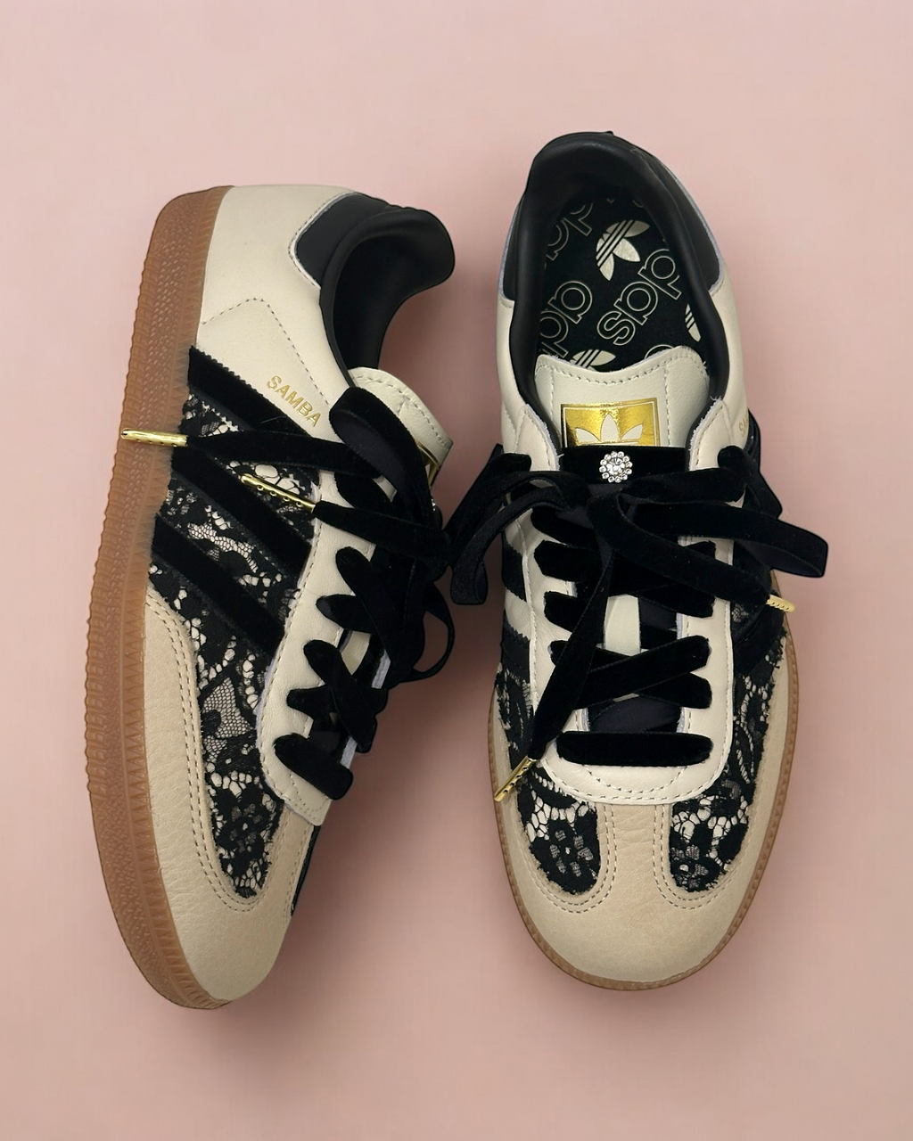 Adidas Samba black Velvet