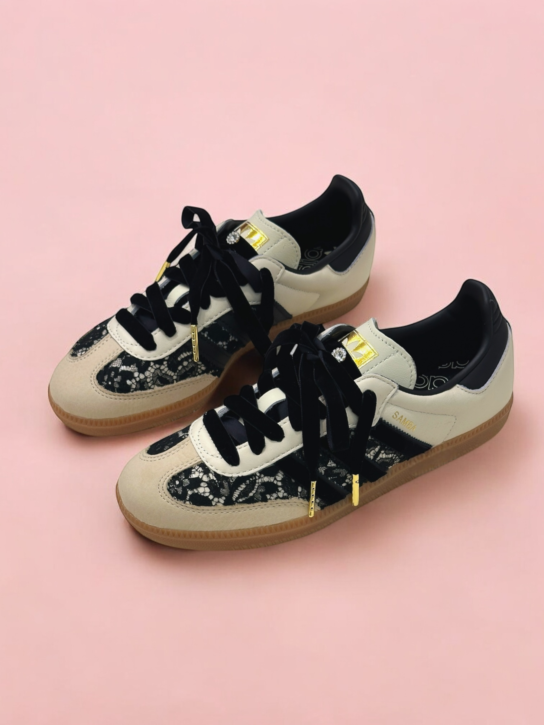 Adidas Samba black Velvet