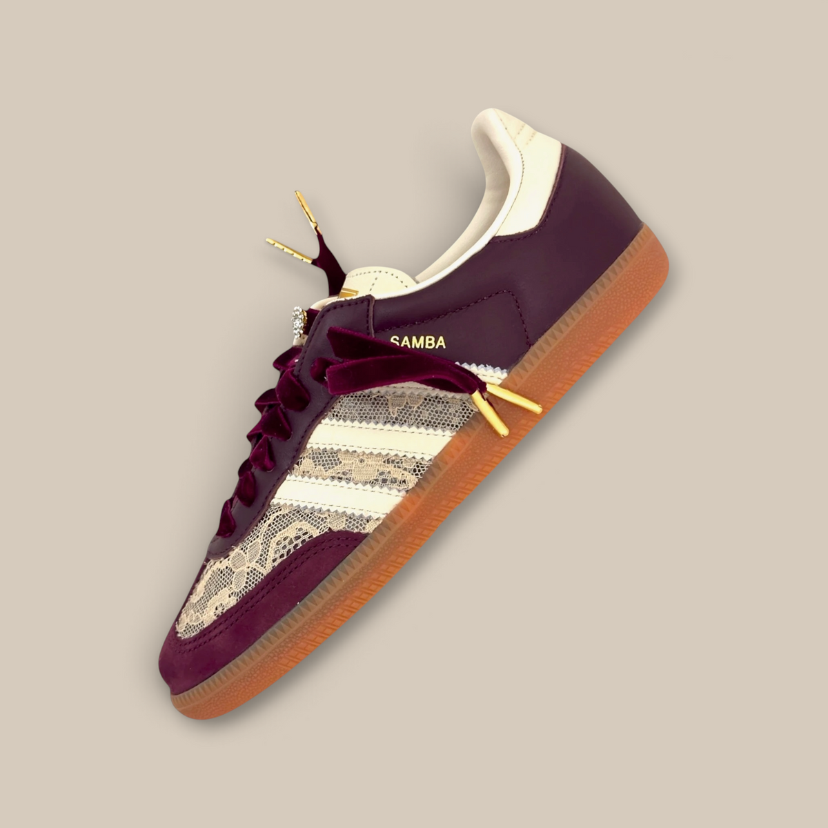 Burgundy Adidas