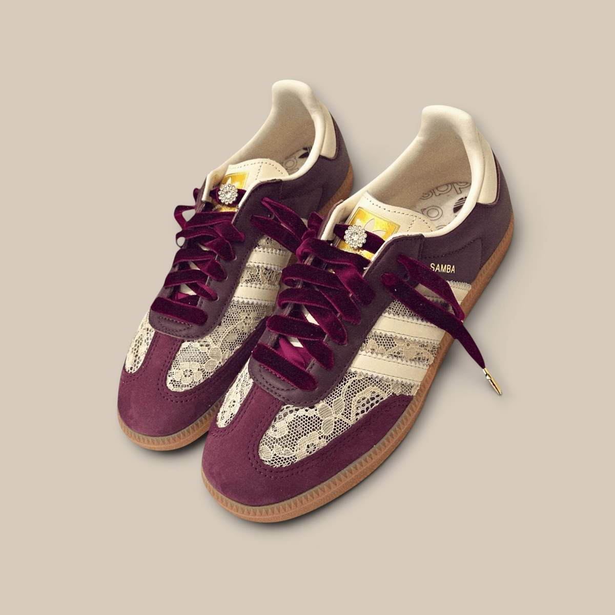 Burgundy Adidas