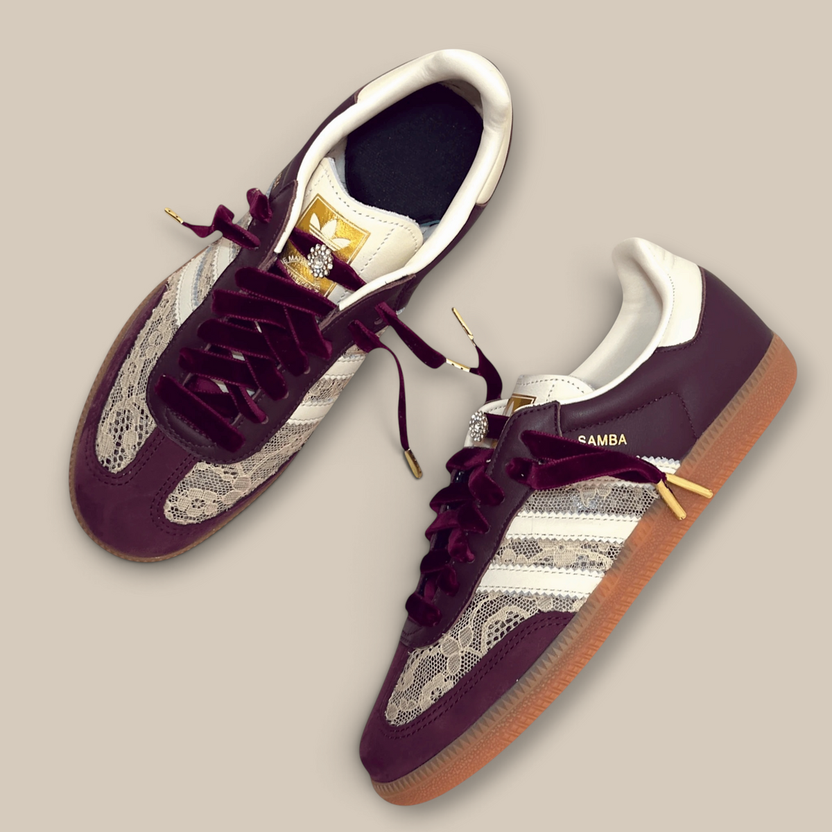Burgundy Adidas